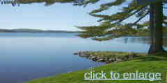 Aussicht vom Cottage - Ferienwohnung Nova Scotia
